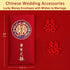 Chinese Red Envelopes for Wedding - 10 Pieces Traditional Lucky Money Envelopes of Chinese Xi, Gift for Chinese Wedding (8.8x17cm, G)...