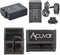 EN-EL21 High-Capacity Battery + Car/Home Charger + Acuvar Battery Pouch for 1 V2 & More | ENEL21...