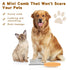 4 In Pet Comb Face and Feet Comb Face Comb for Dogs Small Face And Finishing Comb Dog Grooming Combs Metal Pocket Comb Perfect For Small Pets Face...