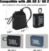 Desing Wish Speaker Carrying Case Compatible with JBL GO3/ GO2 - Waterproof Ultra Portable Bluetooth Speaker, Anti Scratch Speaker Protector Case ...