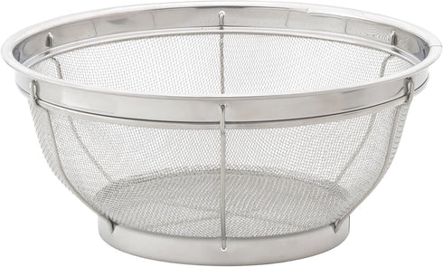 HIC Kitchen Reinforced Mesh Colander, 18/8 Stainless Steel, 11.5-Inch...
