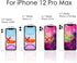 for iPhone 12 Pro Max, Durable Protective Soft Back Case Phone Cover, HOT12353 Mum Baby Elephant 12353...