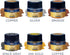 BLUEBIRD Vibrant Glass Paints Create Stunning Stained Glass Artwork - 25 ml - set of 6 (Pearlescent)...