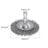 uxcell 10Pcs Wire Wheel Brush 2" High Carbon Steel Wire Drill Brush with 1/4-Inch Hex Shank for Rust Removal Corrosion Scrub Surfaces...