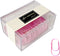 Pink Jumbo paper clips, 50pcs 2inch Big PaperClips Durable and Rustproof Coated Large Paper Clips Office Supply Accessories...