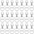 100PCS Premium Swivel Snap Hooks and D Rings, Swivel Snap Hooks for Keychain and Sewing Project(3/4" Inside Width) Silver...