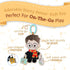 KIDS PREFERRED Harry Potter On The Go Activity Toy with Teether, On The Go Clip, Crinkle Texture, and Jingle Bell...