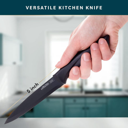 Home Hero 2 Pcs Vegetable Knife with Sheath - High Carbon Stainless Steel Chopping Knife with Ergonomic Handle - Razor-Sharp Multi-Purpose Kitchen...