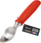 BALCI Ice Cream Scoop - Heavy Duty Stainless Steel Icecream Scooper With Non-Slip Rubber Grip - Professional Metal Ice-Cream Spade - Dishwasher Sa...