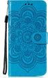 EYZUTAK Mandala Case for iPhone SE(5G) 2022 iPhone 7 iPhone 8 iPhone SE 2020, Premium Leather Flip Wallet Card Slots Magnetic Stand Ultra Slim Cas...