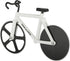 Bicycle Pizza Cutter - TOUR de PIZZA - Dual Stainless Steel Non-Stick Cutting Wheels - Display Stand - The Bike Pizza Cutter is Dishwasher Safe...
