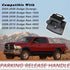 74445 Parking Brake Release Handle (Slate Gray) Compatible with 2006-2010 Dodge Ram/2004-2006 Dodge Durango...