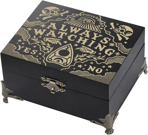 20 Pcs Antique Brass Box Legs, Wood Case Jewelry Chest Storage Box Feet Corner Protector Decorative (Style4, Bronze)...