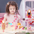30 PCS 6 Inch Doll Clothes and School Playset with Ballons 3 Girl Dresses 3 Boy Outfits 2 Pair of Shoes and 19 Pcs Study Supplies for 6 Inch Doll ...