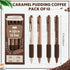 12 Pcs Retractable Quick Dry Ink Pens Comfortable Writing Coffee Pens 0.5 mm Fine Point Black Ink Cute Pens Mechanical Pen for Office School Gifts...