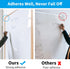 Whiteboard Sticker, 17.3" x 78" Dry Erase Contact Paper, Peel and Stick White Board Wallpaper, Stain-Proof & Super Sticky, No Ghost After 60 Days,...