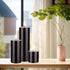 Mega Candles 1 pc Unscented Solid Black Pillar Candles, Hand Poured Premium Wax Candle 3 Inch x 6 Inch, Home Décor, Spas, Weddings, Celebrations, ...