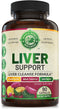 Advanced Liver Cleanse Detox & Repair Formula for Adult with Milk Thistle, Organic Liver Detox & Support Supplement for Men and Women, 90 Pills Li...