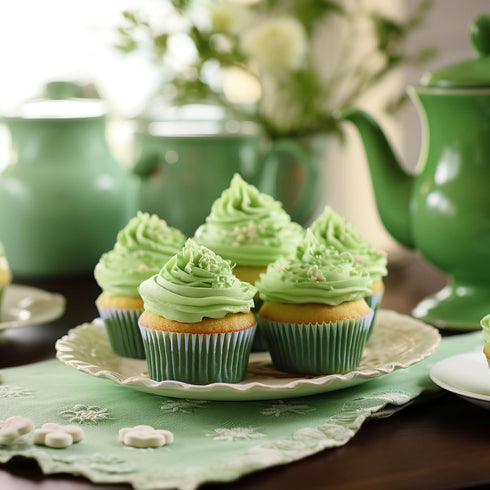 Whaline 300Pcs Green Cupcake Liners Olive Dark Green Baking Cups Wedding Baby Shower Cupcake Wrappers Holders Muffin Liners for Bridal Shower Birt...