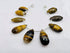1 Strand Yellow Tiger Eye 9 Pcs Beads Size 20x8mm Pear Shape Cut Faceted Beads for Jewellery Making, Beading & Craft Supplies KCRAFTS-RK_k57...