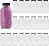 Encheng Beverages Drinking Bottles 12oz,Glass Water Botttle with Lids,Octagonal Vintage 350ml,Juice Bottles for Storage Tea,Kombucha,Milk Smoothie...