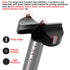 ASNOMY 3 Inch Forstner Drill Bit, Carbide Tipped Forstner Bit for Hard Wood, Wood Drilling Hole Saw Set Woodworking Hinge Cutter Tool Kits for Woo...