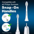 2024 Upgraded, MRYUESG Extra-Soft Toothbrush Replacement Heads Compatible with Philips Sonicare for Sentive Gum, 10 Pack, Electric Brush Head Desi...