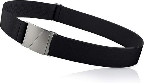 No Show Invisible Elastic Belts for Women & Men 1.5" adjustable Non Slip Fits waist upto 50 Inch. Designed in USA....