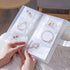 Travel Jewelry Case Organizer Display, PVC Waterproof Foldable Jewelry Storage Roll for Earrings, Necklaces, Rings, Bracelets, Brooches...