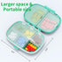 3 Pack 8 Compartments Travel Pill Box,Pill Organizer 7 Days Moisture Proof Small Pill Case for Pocket Purse Daily Portable Medicine Vitamin Holder...