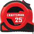 CRAFTSMAN 25-Ft Tape Measure with Fraction Markings, Retractable, Self-Locking Blade (CMHT37225)...