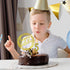 10-Piece Number Birthday Candles - Glitter Cake Toppers for Birthday & Wedding Parties...