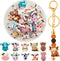 40 Pcs Silicone Focal Beads for Pens, Colorful Silicone Beads for Keychain Making DIY Gift Necklace Bracelet Jewelry (Cow)...