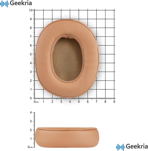 Geekria QuickFit Replacement Ear Pads Compatible with Skullcandy Crusher Wireless/Evo/ANC, Hesh 3/EVO/ANC, Venue ANC Headphones, Ear Cushions (Bro...