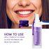 Purple Toothpaste , Purple Toothpaste, Purple Tooth Stain Removal, Teeth Whitening Booster, Teeth Whitener...
