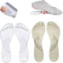 2 Pairs Arch Support Cushion Insoles Gel Adhesive Arch Support Anti-Slip Flip Flop Thong Inserts Self Adhesive Gel Arch Support Cushion Insoles Pl...