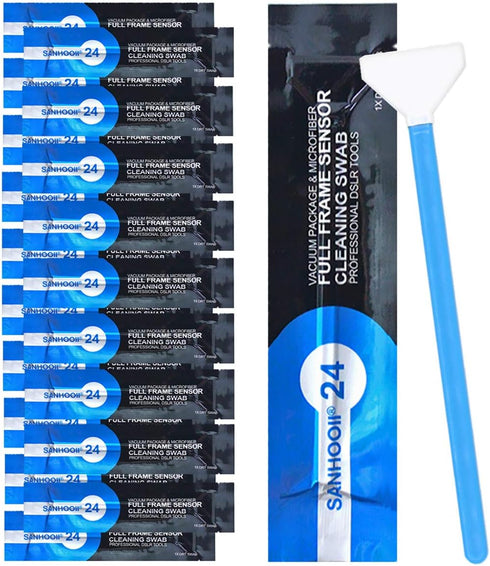 20 Pack DSLR or SLR Mirrorless Digital Camera Cleaning kit, (No Cleaning Solution) Dry Full Frame Sensor Cleaning Swab......