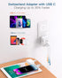 Australia New Zealand Power Plug Adapter, US to Australia Travel Adapter with 3 American Outlets 3 USB Ports (1 USB C), Type I Plug Adapter Travel...