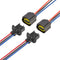 RED WOLF 9008 H13 Headlights Wiring Harness Socket Male & Female Adapter Connector for H13LL Lamps Bulbs Replace Headlamp Fog Light for Truck Pick...