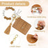 Hicdaw Wristlet Bracelet Keychain Wallet for Women 9 Slots Credit Card Holder Tassel Purse Silicone Key Ring with Gift Box...