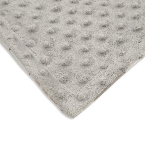 BORITAR Baby Blanket Soft Minky with Double Layer Dotted Backing, Lovely Animals Printed 30 x 40 Inch Receiving Blanket...