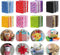 150Pcs 4" x 4" (10cm x 10cm) Cotton Craft Fabric Bundle Squares,Squares Sheets Patchwork,Pre-Cut Quilt Squares,DIY Sewing Quarters Bundle,Quilting...