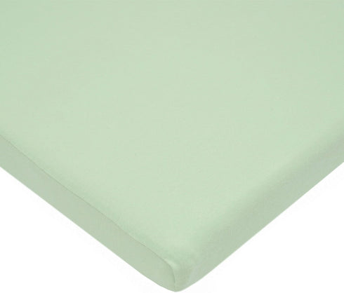 American Baby Company 15" x 33" Fitted Bassinet Sheet, 100% Natural Cotton Supreme Jersey Knit, Celery, Soft Breathable, for Boys and Girls...