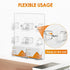 MaxGear Acrylic Business Card Holder Wall Mount, Business Card Stand Business Card Display Stand, Acrylic Card Holder, Business Card Desk Holder B...