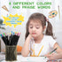 40 Pcs Motivational Pencils Back to School Pencils Color Changing Mood Pencil Inspirational Pencil Cute Pencil Personalized Pencil with Saying Hea...