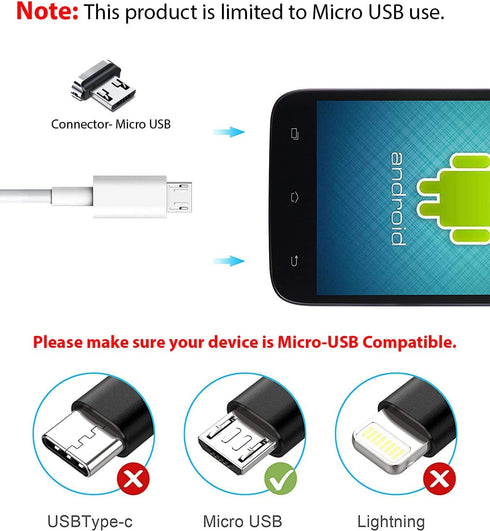Galaxy S7 Smartphone Adaptive Fast Charging Wall Charger Kit Set with Micro 2.0 USB Cable, Compatible with Samsung Galaxy S7/Edge/S6/Note5/4/S3 (W...