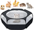 UWE Small Animal Playpen, Chicken Brooder Box with Cover Top, Portable Outdoor Exercise Pet Cage Tent, Waterproof Breathable Pet playpen Indoor fo...