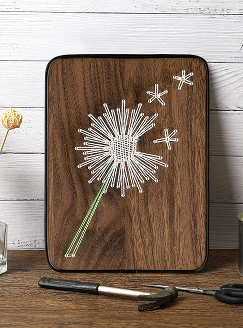 DIY String Art Kit for Beginner, Dandelion String Art ,Unique Gift,Craft Kit for Holidays......