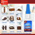 Leather Glue 30g - Strong, Permanent Fabric Adhesive for Repair & DIY | Clear Leather Adhesive for Shoes, Bags, Furniture...