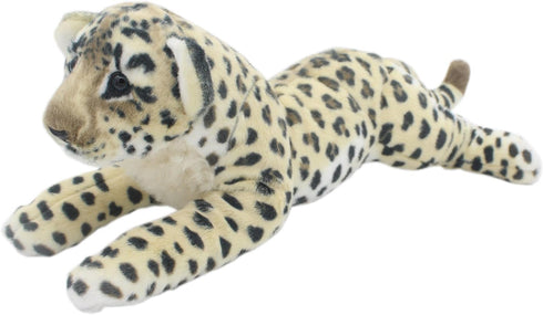 The Jungle Animals Stuffed Plush Toys Cheetah Tiger Panther Lioness Pillows (Brown Leopard, 16 Inch)...